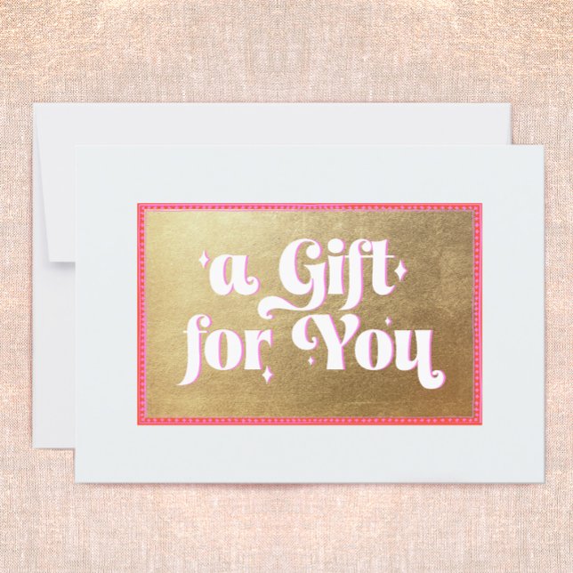 Gold-Geschenkgutschein (Von Creator hochgeladen)