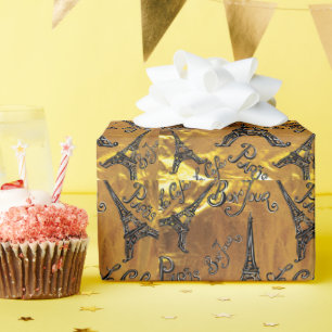 Gold Geschenkpapier