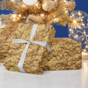 Gold Geschenkpapier