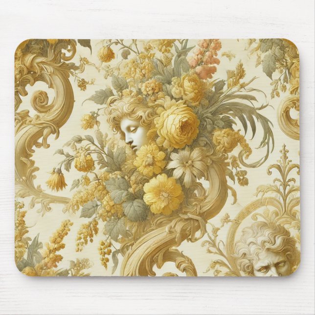 Gold-Gilde - Gotisch Viktorianisch Mousepad (Vorne)