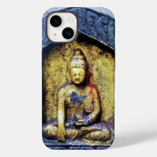 Gold Gilded Buddha Statue Buddhistische Kunst Case-Mate iPhone 14 Hülle