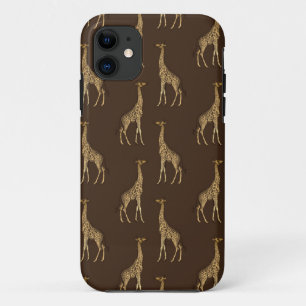 Gold Giraffe African Safari Chic Stilvoll Case-Mate iPhone Hülle