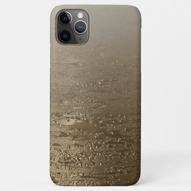 Gold Glam Gilded Brush Moderne Eleganz Case-Mate iPhone Hülle (Rückseite)