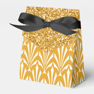 Gold Glam Glitzer Gastgeschenk Hochzeit Geschenkbo Geschenkschachtel