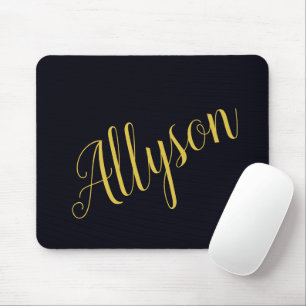 Gold Glamour personalisiert   Mousepad