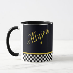 Gold Glamour personalisierte Tasse