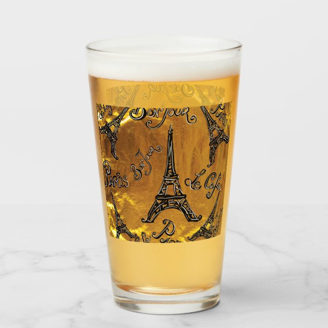 Gold Glas (Vorne (Gefüllt))