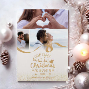 Gold Glitter 3 Foto Weihnachten