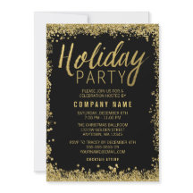 Gold Glitter Festliche Party