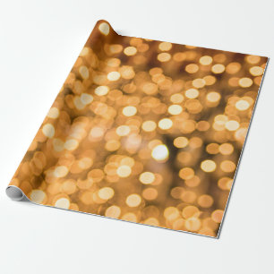 Gold Glitter Glamour Weihnachtspapier Geschenkpapier