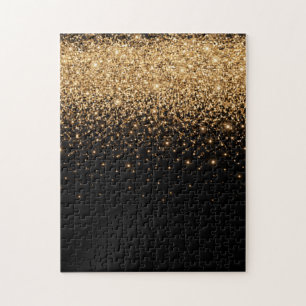 Gold Glitter Glanz Elegante Luxus Textur