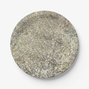 Gold Glitter Knistern Moderne Schick Glamour Funke Pappteller