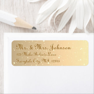 Gold Glitter Royal Hochzeit Kalligrafie