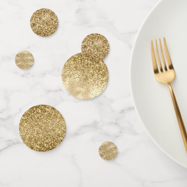 Gold Glitz Parties scintillant Sparkle Confetti (Groupe)
