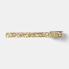 Gold Glitzer 3 - Alle Optionen Satinband