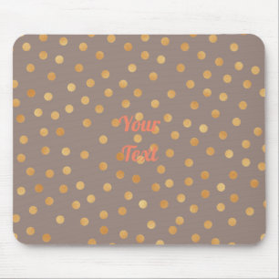 Gold-Glitzer anpassen Mousepad