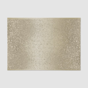 Gold Glitzer auf dem Ombre Gold Background Tissue Seidenpapier
