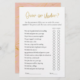 Gold Glitzer Brautparty