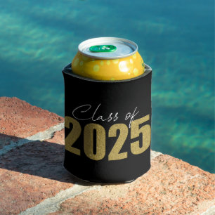 Gold Glitzer Class 2025 Dosenkühler
