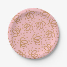 Gold Glitzer Confetti Paper Teller