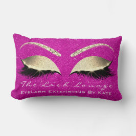Gold Glitzer Hot Pink Makeuyes Lashes Beauty Lendenkissen
