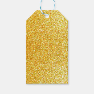 Gold Glitzer Look Elegante Blank Template Classic Geschenkanhänger
