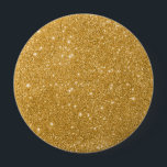 Gold Glitzer Luxus Button<br><div class="desc">Luxus Gold Glitzer Chic Round Button.</div>