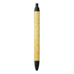 Gold Glitzer Moderne Elegante Shiny Template Schwa Kugelschreiber