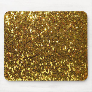 Gold Glitzer Mousepad