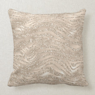 Gold Glitzer Reversible Luxus-Kissen Kissen