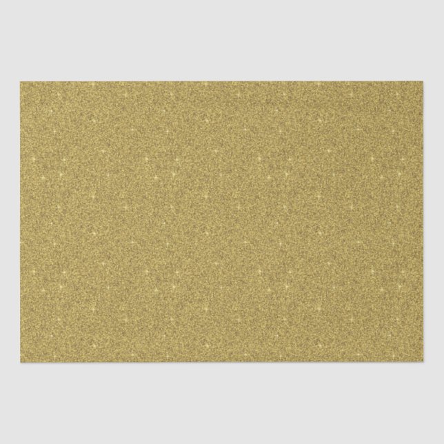 Gold Glitzer Seidenpapier (Vorderseite)