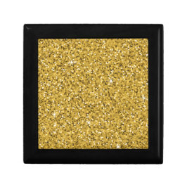 Gold Glitzer Sparkle Erinnerungskiste