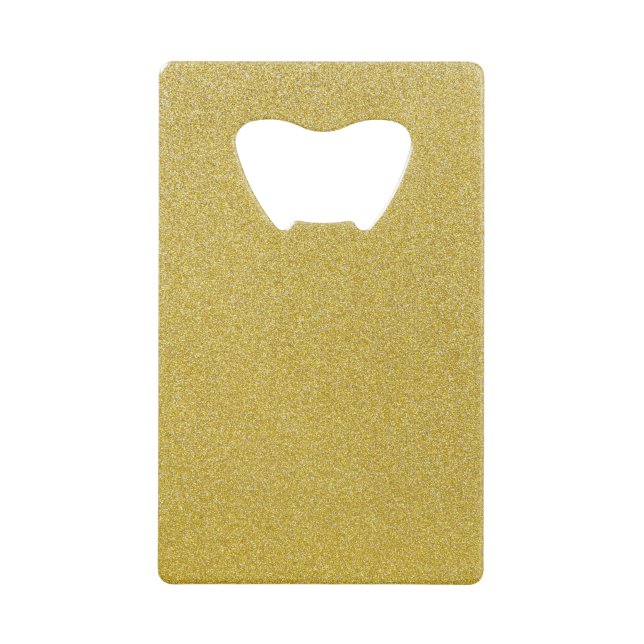 Gold Glitzer, Sparkle, Glitzer Hintergrund Geldbeutel Flaschenöffner (Vorderseite)