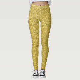 Gold Glitzer, Sparkle, Glitzer Hintergrund Leggings
