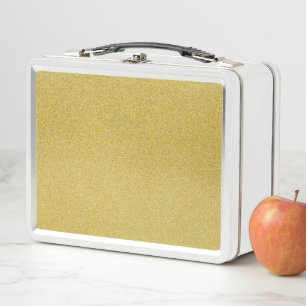 Gold Glitzer, Sparkle, Glitzer Hintergrund Metall Brotdose