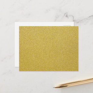 Gold Glitzer, Sparkle, Glitzer Hintergrund Postkarte