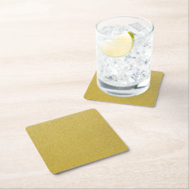 Gold Glitzer, Sparkle, Glitzer Hintergrund Rechteckiger Pappuntersetzer