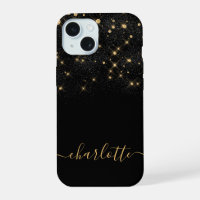 Gold Glitzer Sparkling Elegantes Glamour Script