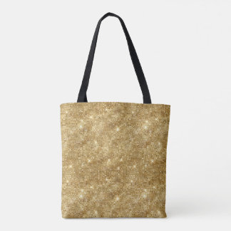Gold Glitzer Tasche