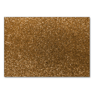 Gold Glitzer Tischnummer