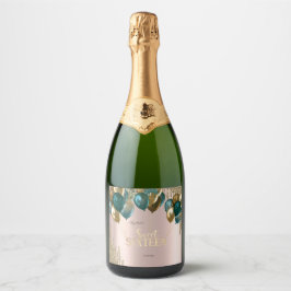 Gold Glitzer Tropfen Balloons Rose Gold Sweet 16