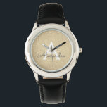 Gold Glitzer und Sparkle Monogram Luxus Armbanduhr<br><div class="desc">Gold Imitate Glitzer und sparkle Elegant Monogram Watch. Diese Uhr kann so angepasst werden,  dass sie Ihren Anfangs- und Vornamen enthält. Die Glitzer Watch macht ein großartiges Brautparty,  Geburtstagsparty oder Junggeselinnen-Abschied Geschenk für die besondere Person,  die Lieben rosa.</div>
