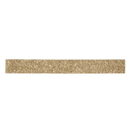 Gold Glitzy Sparkle Glitzer Satinband
