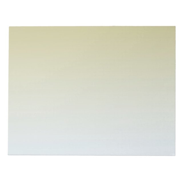 Gold Gradient Notizblock (Vorderseite)