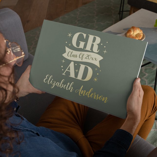 Gold Graduation Party Gästebuch (Von Creator hochgeladen)
