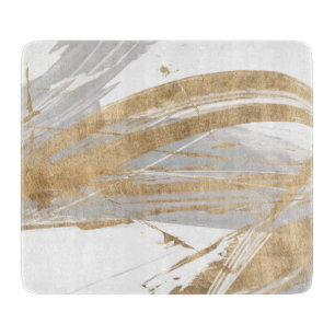 Gold & Grau Schneidebrett