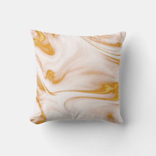 Gold Grau Und Weiß Marmor Kissen