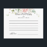 Gold Green Foliage Floral Wedding Advice Card Postkarte<br><div class="desc">Diese goldgrüne grün blättrige Blumenratte ist perfekt für eine moderne Hochzeit. Das Design ist mit handgezeichnet Gold und grünem botanischem Blattwerk mit rosa, rot-weißen Blume ausgestattet, die die natürliche Schönheit inspiriere. Diese Karten sind ideal für Hochzeiten, Brautparty, Babydusche, Graduiertenfest u.v.m. Personalisieren Sie die Karten mit den Namen der Braut und...</div>