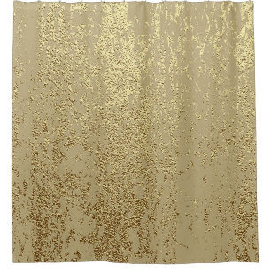 Gold-Grunge-Textur zur Erzeugung von Not leidenden Duschvorhang