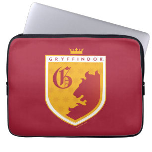 Gold GRYFFINDOR™ Crowned Wappen Laptopschutzhülle